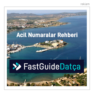 Datça Acil Telefon Rehberi & Hızlı Fihrist | Fast Guide